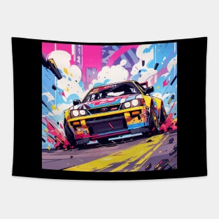 JDM CAR ACTION 3 Tapestry