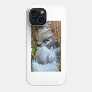 Calc-sinter or Travertine terraces, Gutenberg, South Germany Phone Case