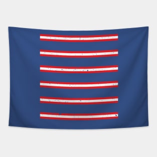 Chelsea Football Supporters Blue Red White Bar Scarf Design Tapestry