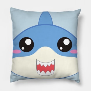 Cute blue shark Pillow