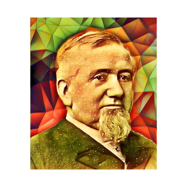 George Pullman Snow Portrait | George Pullman Artwork 15 by JustLit