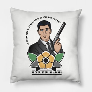 Archer. Sterling Archer Pillow