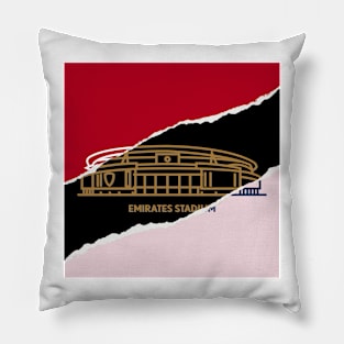 Emirates Stadium Torn design Pillow