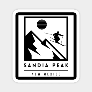 Sandia Peak ski New Mexico USA Magnet