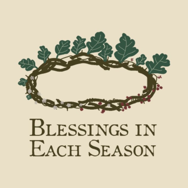 Blessings In Each Season -- Hawthorn Crown by LochNestFarm