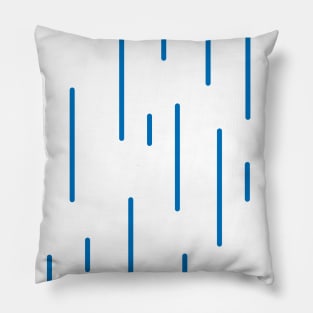 Blue lines Pillow