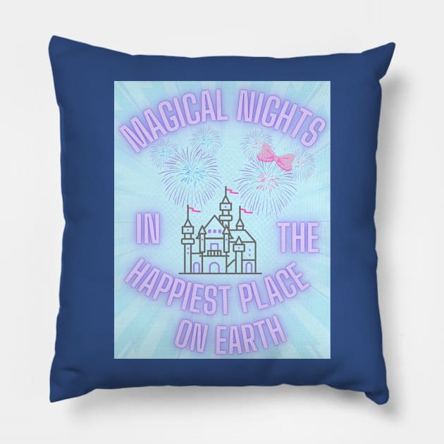 Magical Nights Pillow by AllieCat