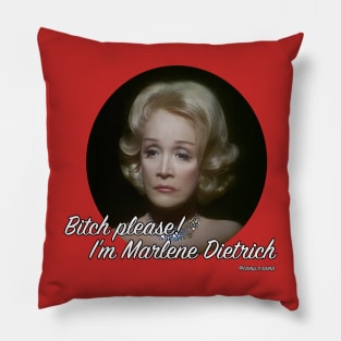 Marlene Dietrich Pillow