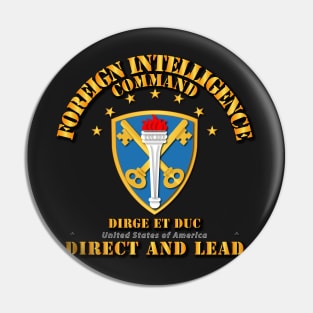 Foreign Intelligence Command - SSI Pin