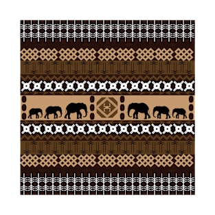 African Animals Pattern T-Shirt