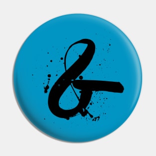 ink ampersand Pin