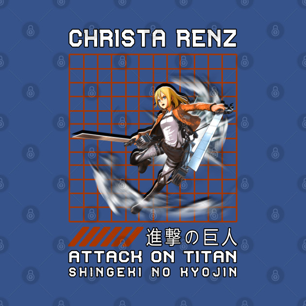 Discover CHRISTA RENZ - Attack On Titan - T-Shirt