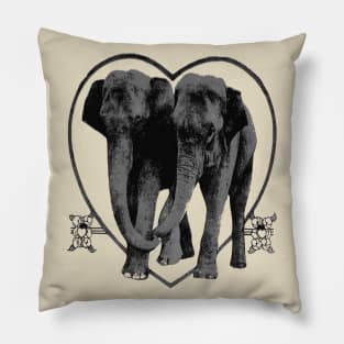 true elephants love Pillow