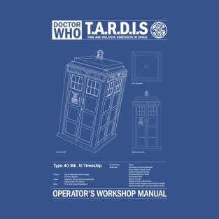 TARDIS MANUAL T-Shirt