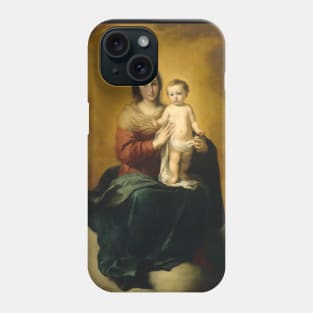 Virgin and Child - Murillo Phone Case