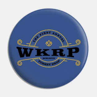 WKRP Turkey Drop 1978 Pin