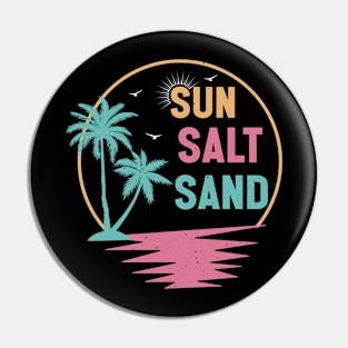 Sunshine Tropical Beach Summer Vacation Sun Salt Sand Summer Pin