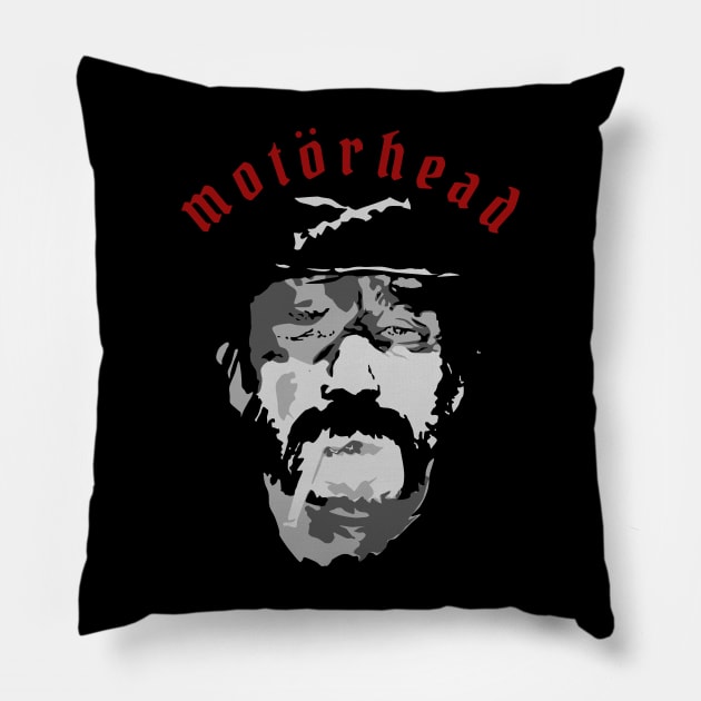 Lemmy Pillow by ilrokery