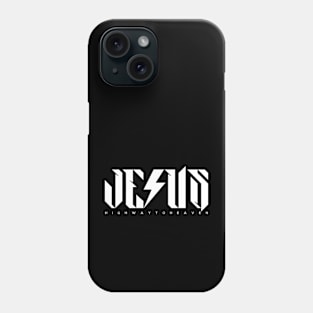 Jesus Rocks Highway to Heaven Phone Case