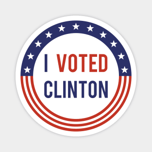 I Voted Clinton Magnet