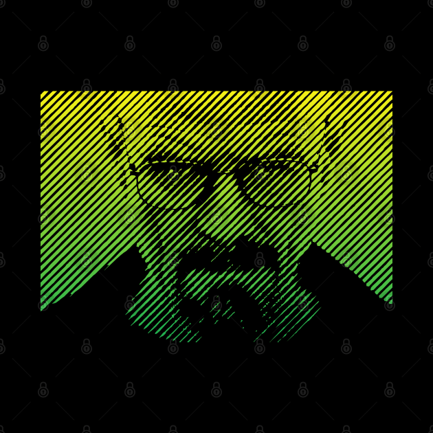 Walter White Breaking Bad halftone style by Aldyz