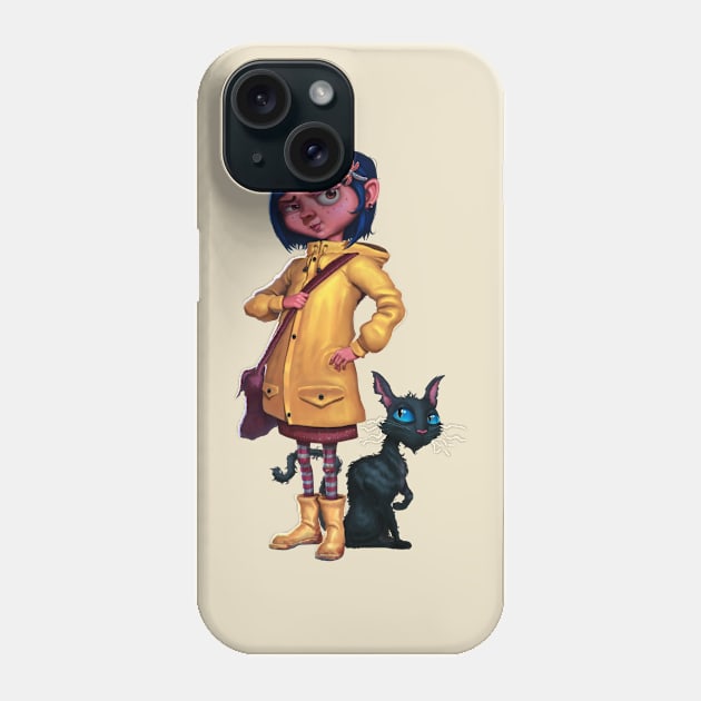 Coraline Phone Case by The Village