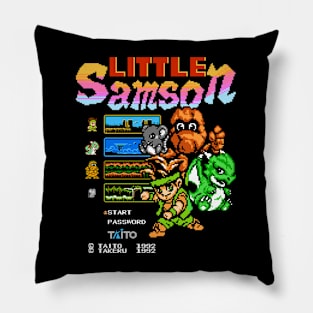 Title Screams: Little Samson Pillow