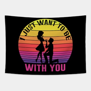 valentines day Tapestry