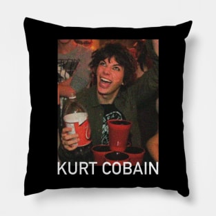 Kurt Cobain Rodrick Heffley Meme Pillow