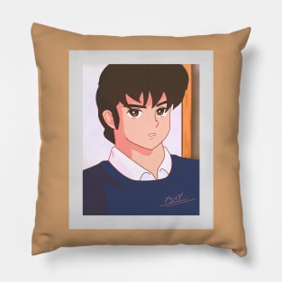 Fancy Sweater Anime Guy Pillow