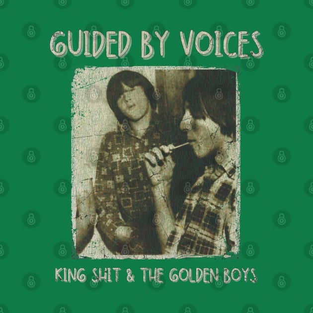 Guided By Voices Vintage 1983 // King Shit & The Golden Boys Original Fan Design Artwork by A Design for Life