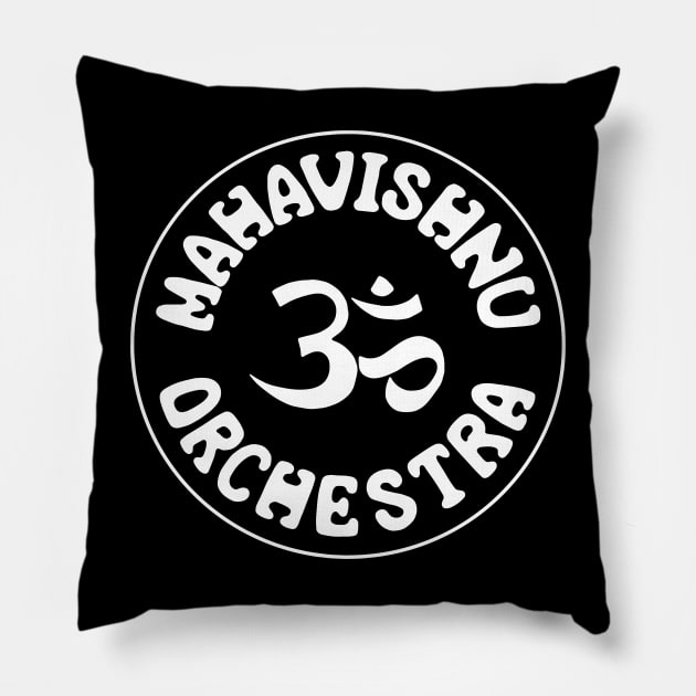 Mahavishnu Orchestra Jazz Rock Band 2 Pillow by Bone Perez