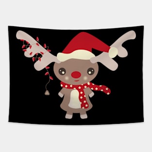 Christmas Reindeer Tapestry