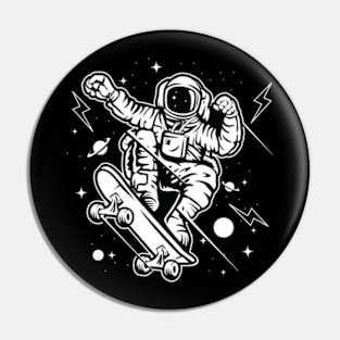 Space skater Pin