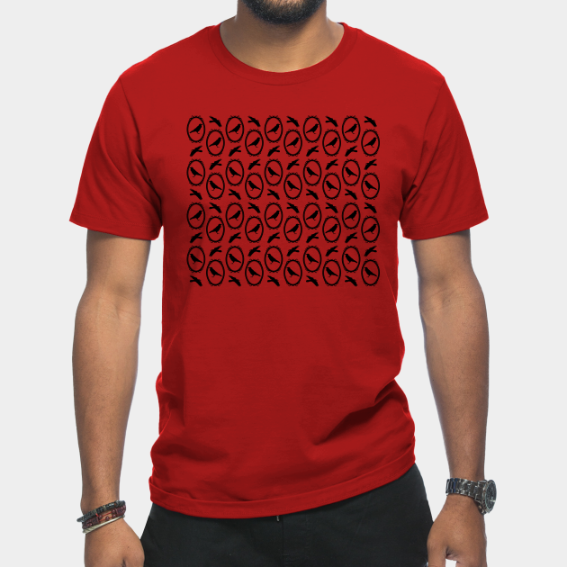 Poe's Raven - Pattern - T-Shirt