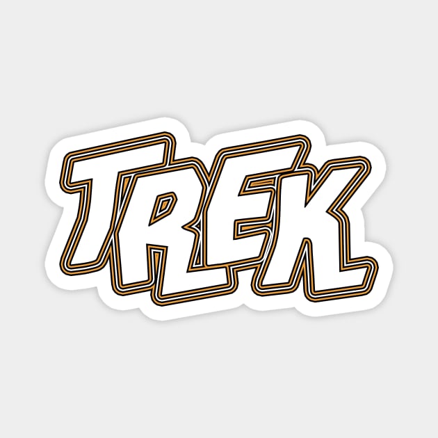 Trek Magnet by Doc Multiverse Designs