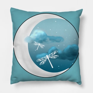 Dragonfly Moonlight Pillow