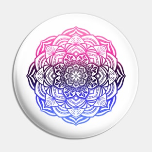 Omnisexual Pride Mandala Pin