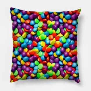 Colorful Sweet Candy Pattern Pillow