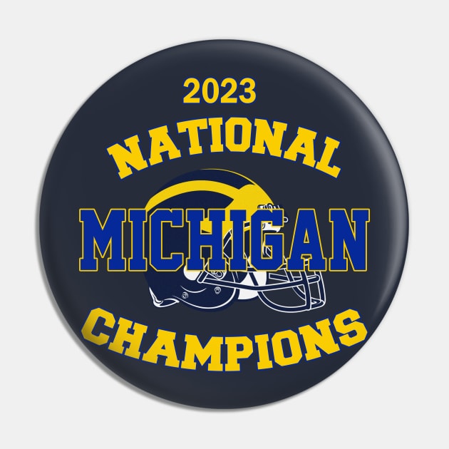 Michigan National Champions Pin by NikkiHaley