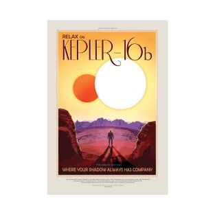 Kepler 16-b NASA Artwork T-Shirt