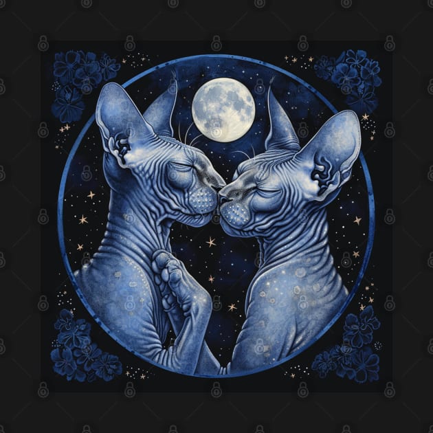 Sphynx Lovers by Enchanted Reverie