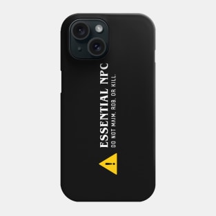 Essential NPC Funny RPG Phone Case