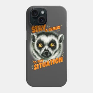 always be a lemur Phone Case