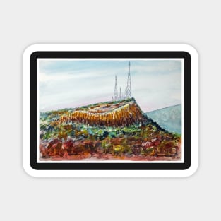 Mount Stuart - Townsville - Watercolour Magnet