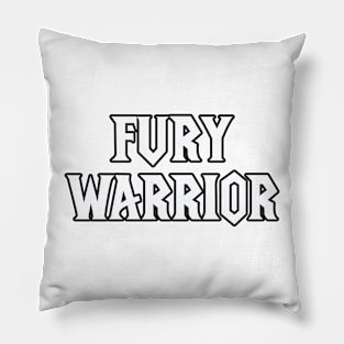 Fury Warrior Pillow