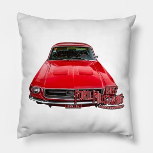 1967 Ford Mustang 2 Door Hardtop Pillow