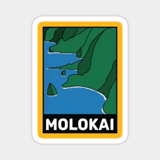 Molokai Hawaii Magnet