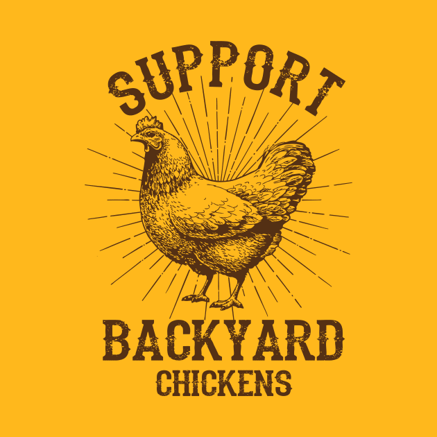 Support chicken by My Happy-Design