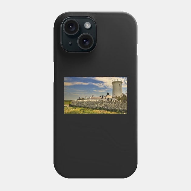 Nash Point Lighthouse South Wales Phone Case by IanWL